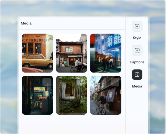 Customize shots